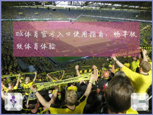 mk体育官方入口使用指南，畅享极致体育体验